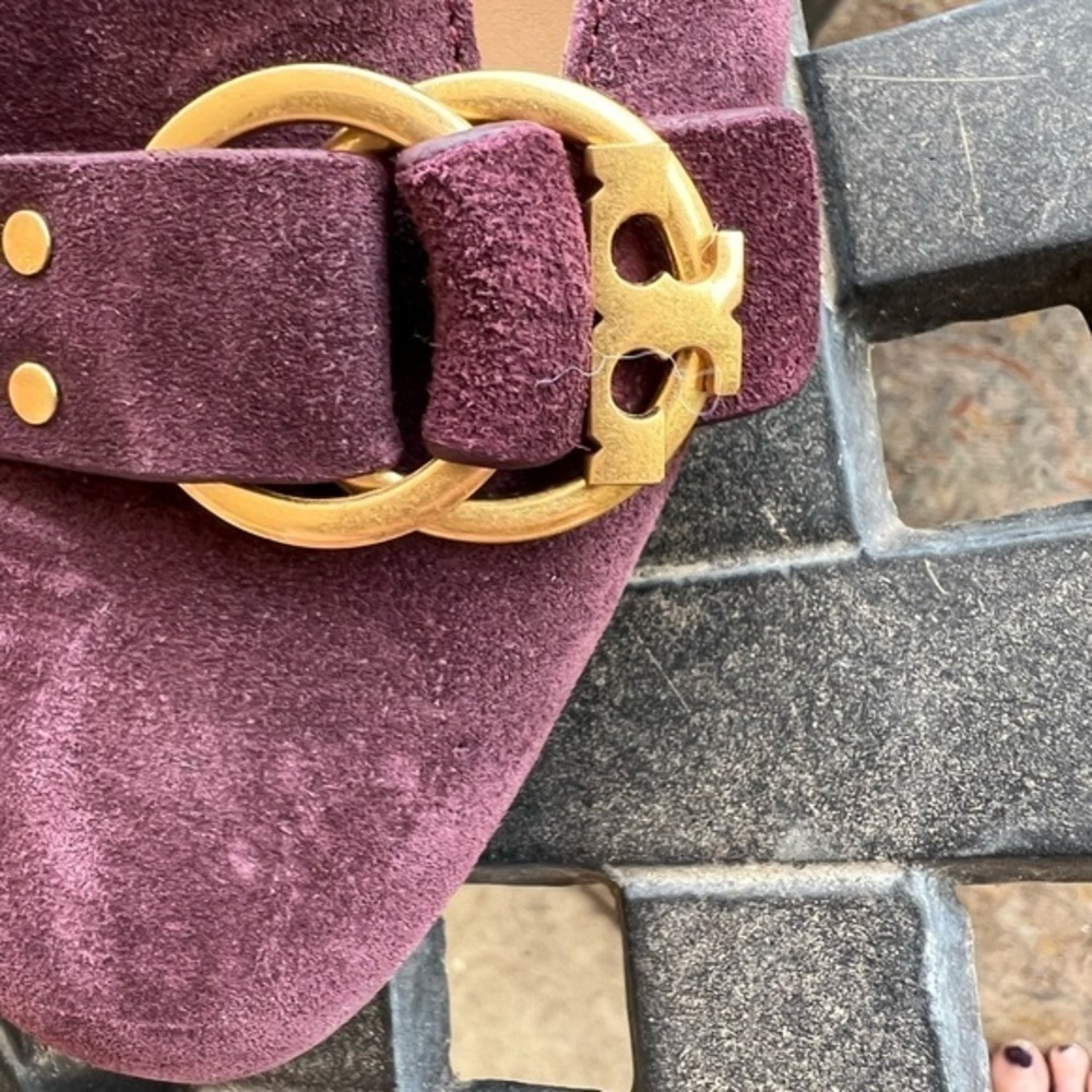 Tory Burch Suede Loafers - Picture 11 of 14